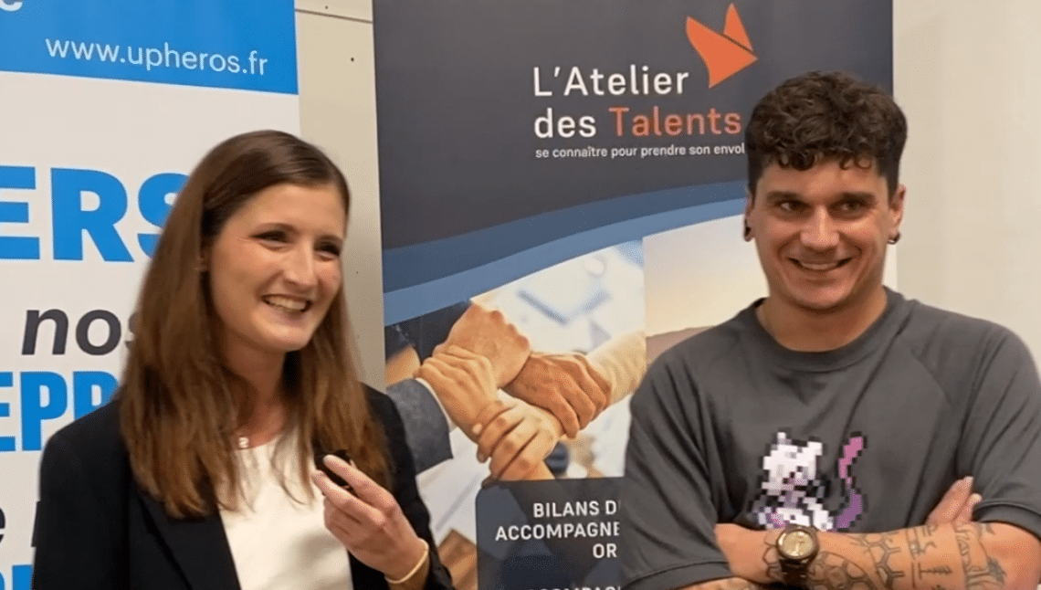 Alexandre Giraud et Gabrielle Vivien