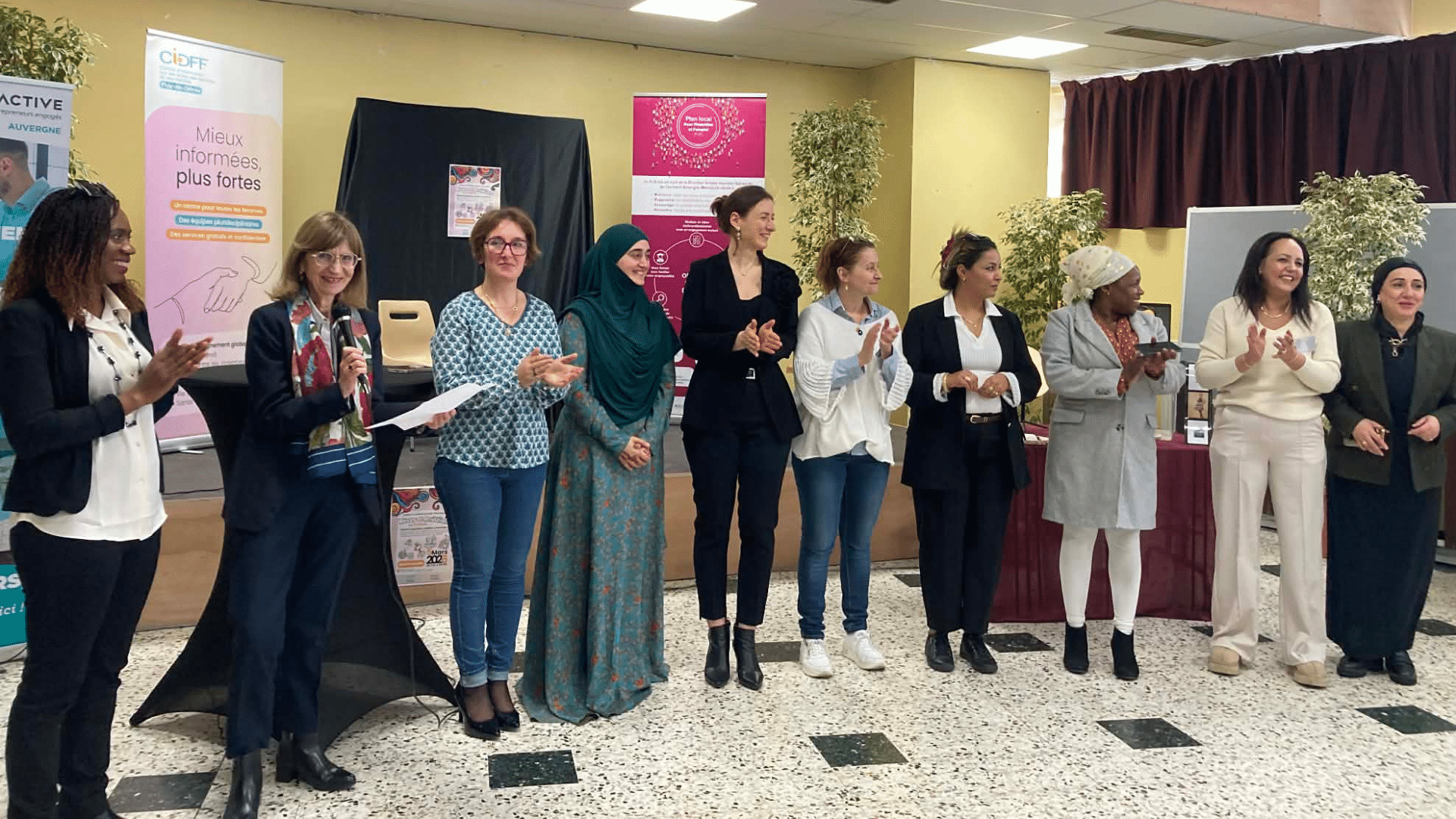 10 ans du parcours des créatrices du CIDFF63