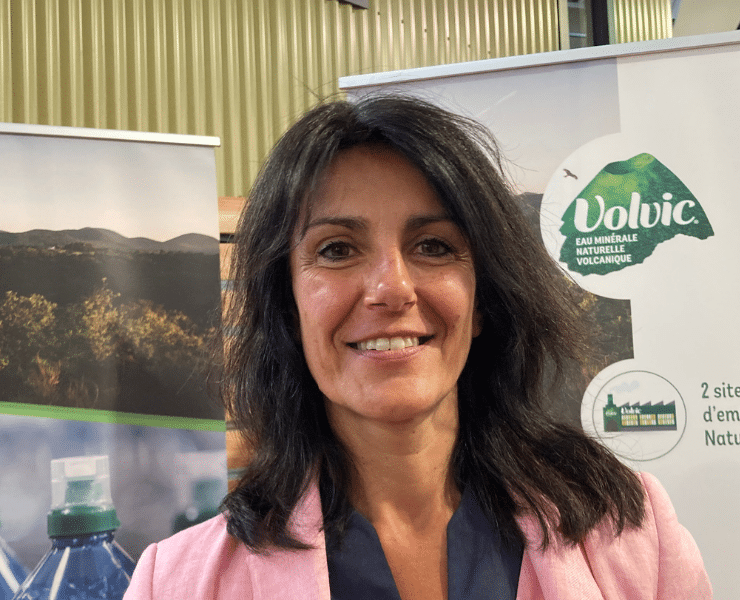 Directrice des directrice des sources d'eaux minérales pour Danone Waters Europe.
