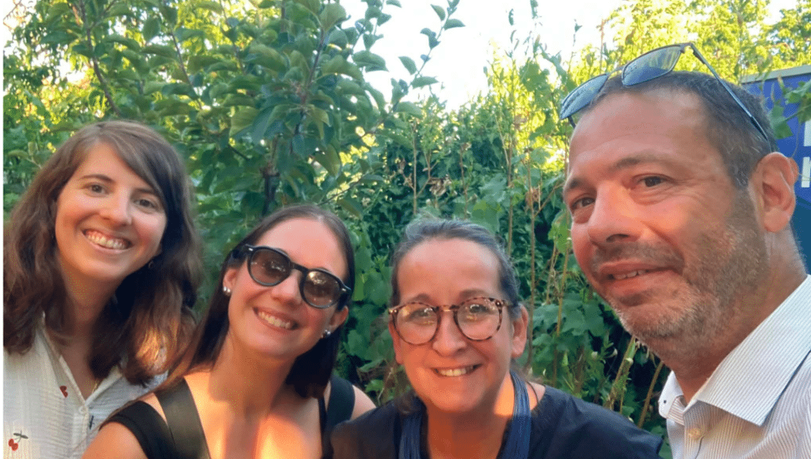 Emie Chambon Jessica Lamponi Véronique Jal et Stéphane Levy