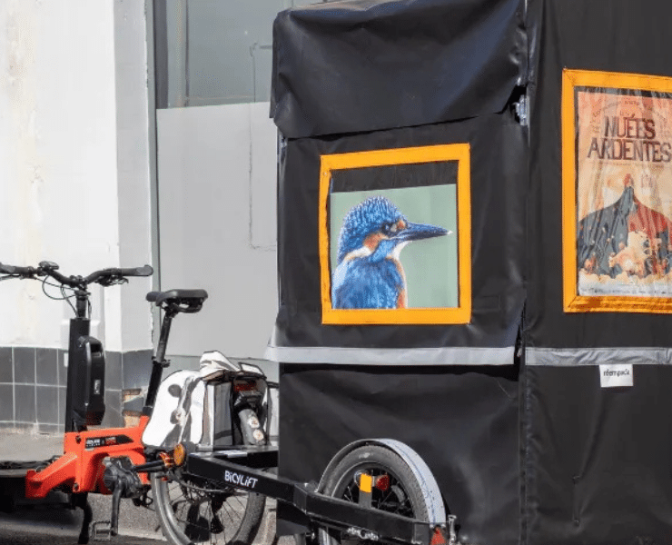 Housse roll pour vélo cargo