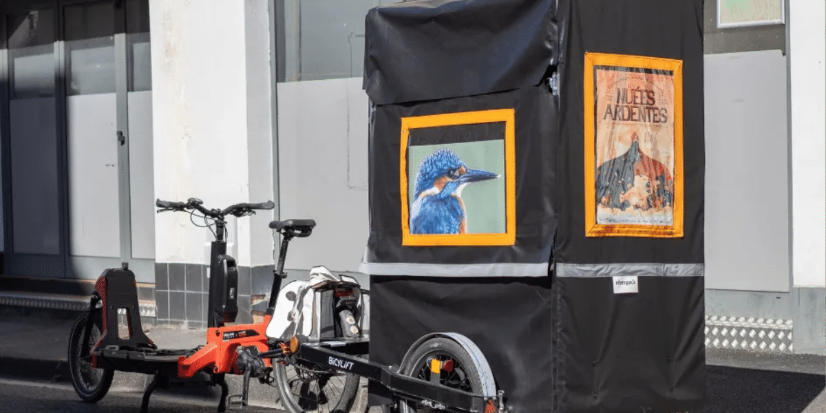 Housse roll pour vélo cargo