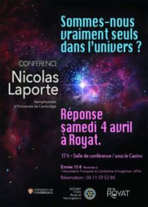 Sommes nous vraiment seuls dans l'Univers ? @ Salle de conférence - Casino de Royat | Royat | Auvergne-Rhône-Alpes | France