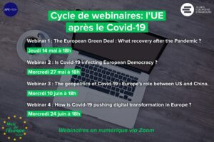 Cycle de webinaires: l'UE après le Covid-19