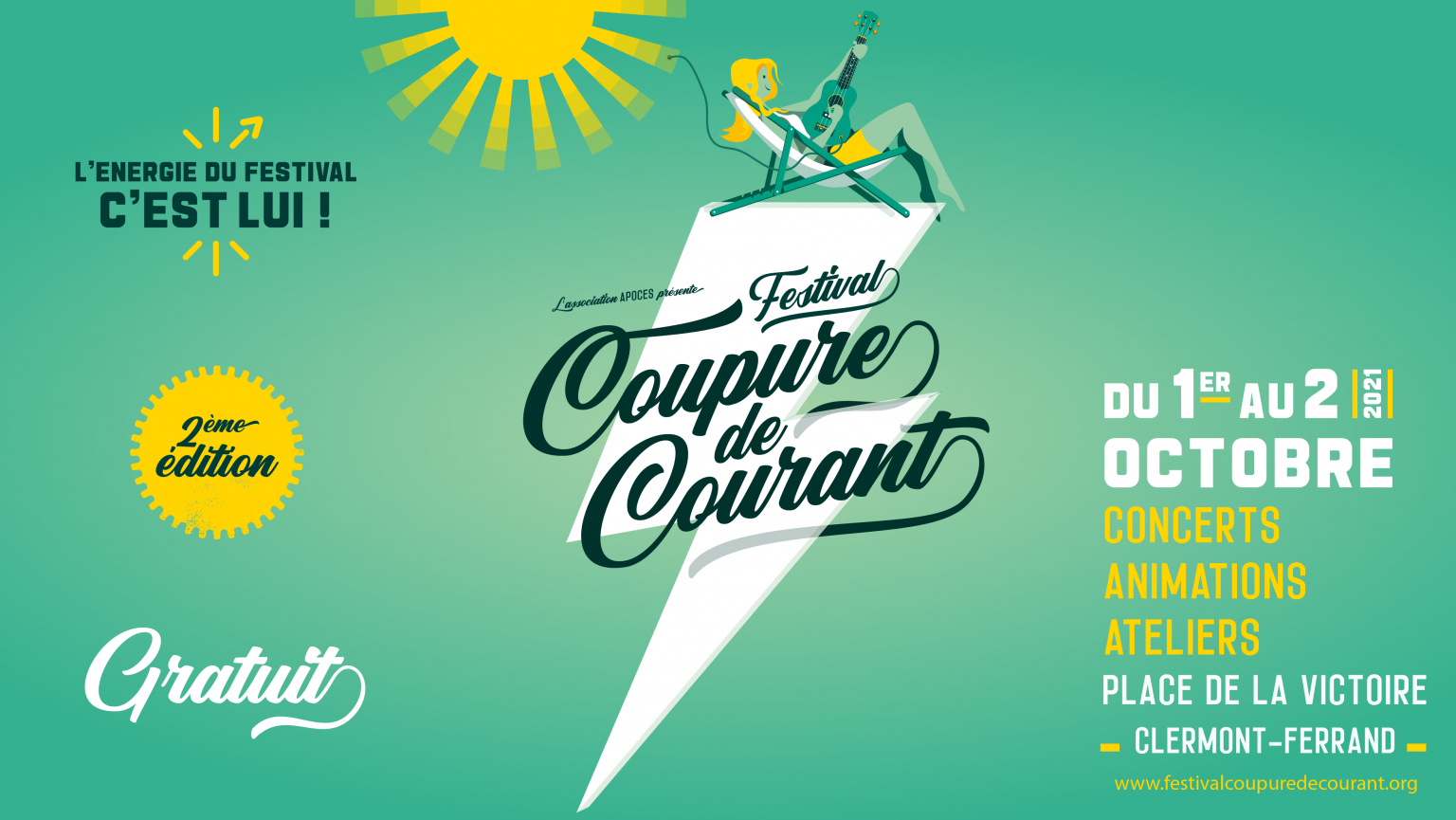FESTIVAL COUPURE DE COURANT // 2ème édition @ PLACE DE LA VICTOIRE | Clermont-Ferrand | Auvergne-Rhône-Alpes | France