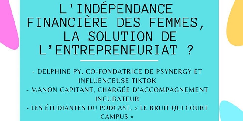 [SUR PLACE] Lâ€™indÃ©pendance financiÃ¨re des femmes : la solution de lâ€™entrep @ TURING 22 | Clermont-Ferrand | Auvergne-RhÃ´ne-Alpes | France