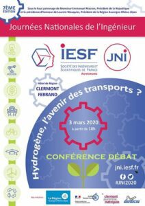 Journée Nationale de l'Ingénieur à Clermont-Ferrand : Hydrogène, l'avenir des transports ? @ Hôtel de Région de Clermont-Ferrand | Clermont-Ferrand | Auvergne-Rhône-Alpes | France